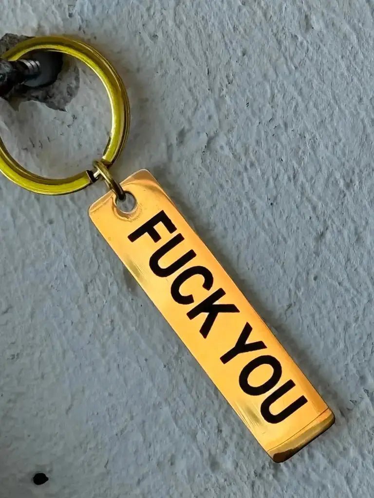 Nyckelring | Fuck you - Engwek.se