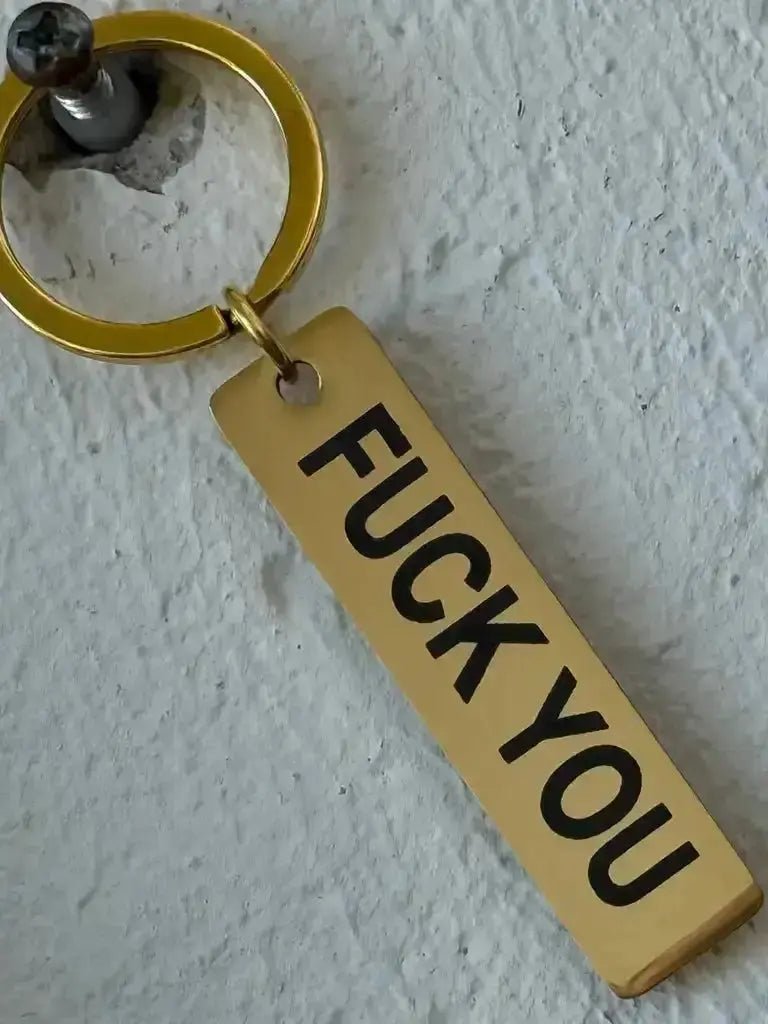 Nyckelring | Fuck you - Engwek.se