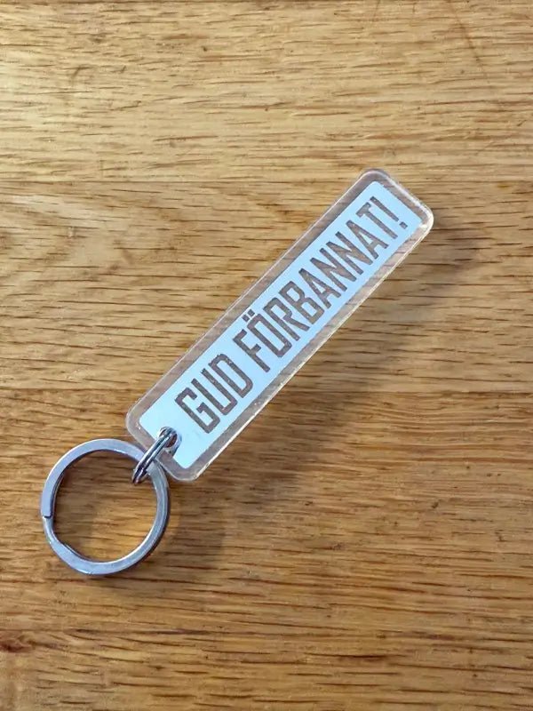 Nyckelring | Gud förbannat FEL GJORD - ByEngwek