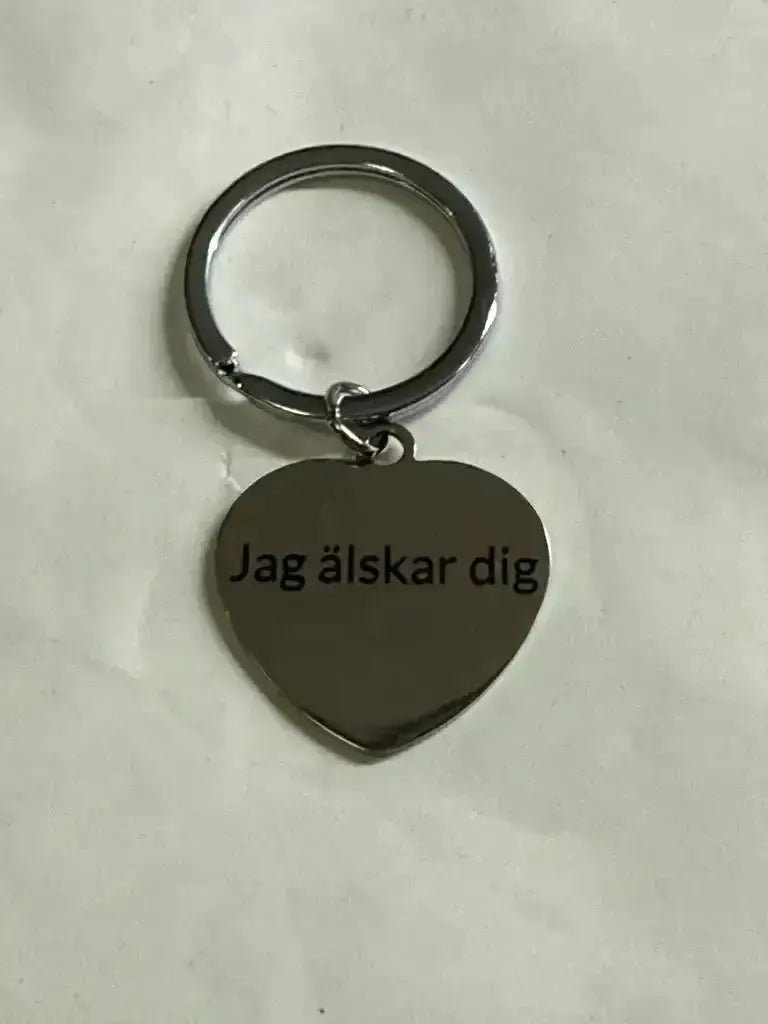 Nyckelring | Jag älskar dig - Engwek.se