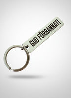 Nyckelring | Rostfritt stål Gud förbannat! - Express - presenter