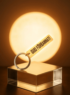 Nyckelring | Rostfritt stål Gud förbannat! - ByEngwek