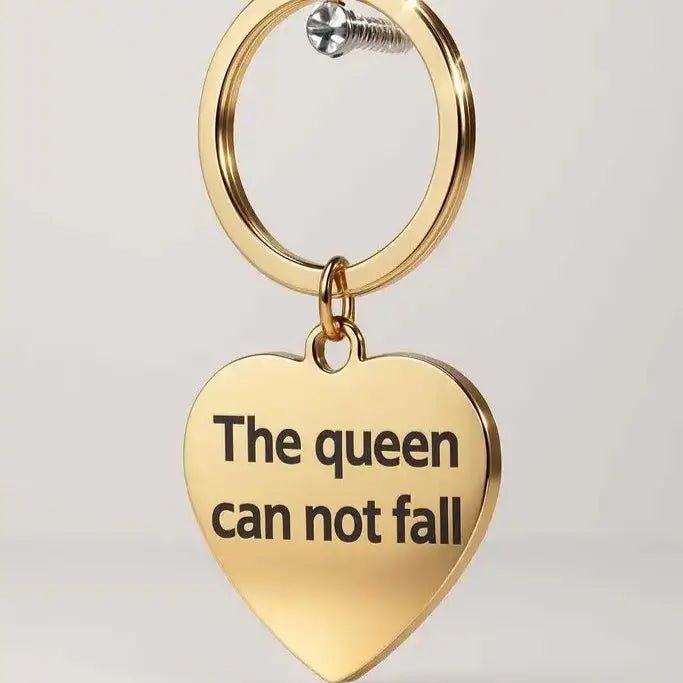 Nyckelring | The queen can not fall - Express - presenter