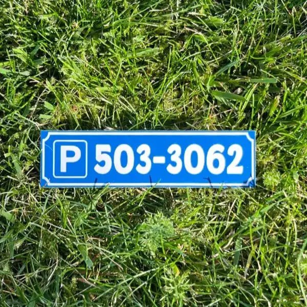 Parkeringsskylt 150x50 mm - Express - presenter