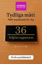 Postlådeskylt - Express - presenter
