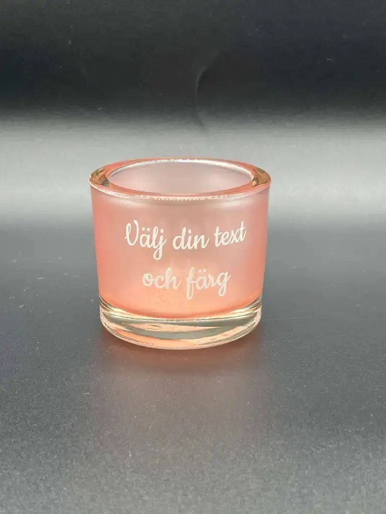 Present Ljuslykta med text - ByEngwek