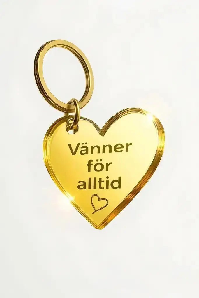 Present nyckelring – Personlig gåva till bästa vänner - Engwek.se