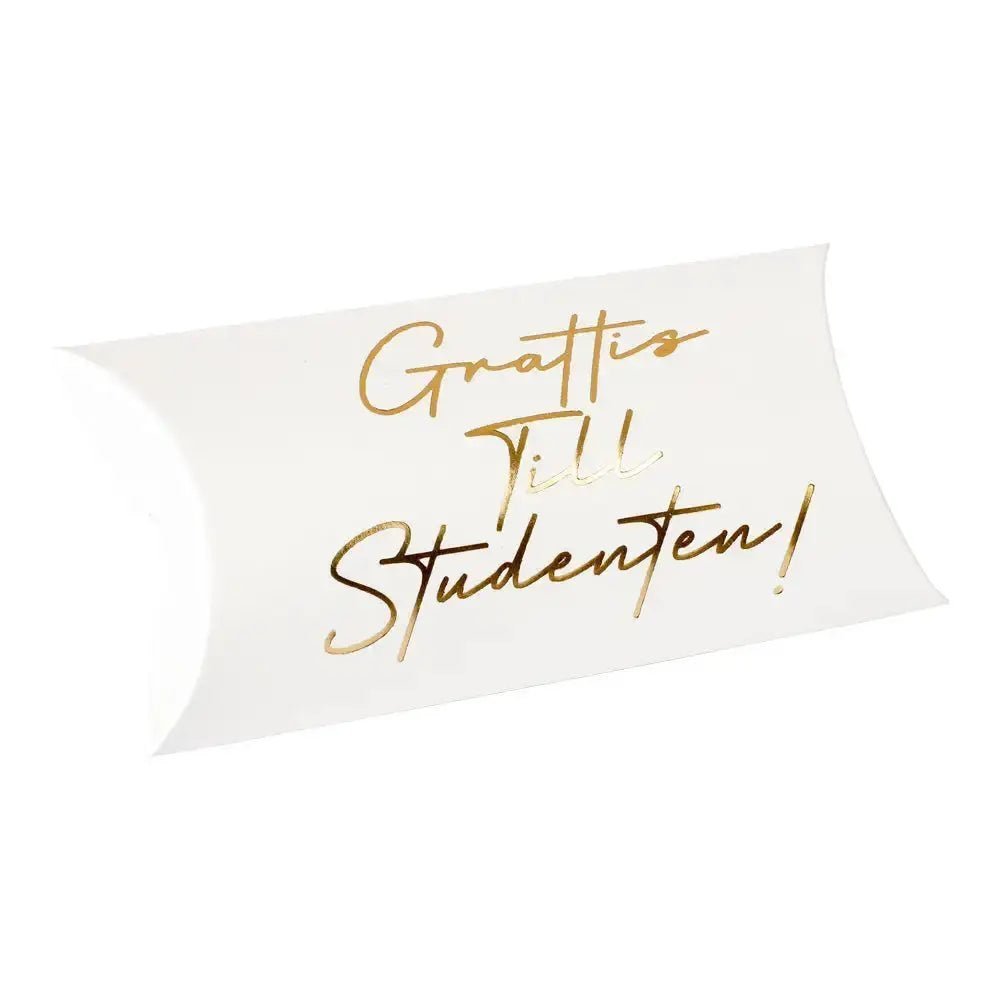 Presentförpackning | Grattis till studenten | Passar till medaljer, nyckelringar - Engwek.se