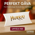 Presentförpackning | Hurra | Passar till medaljer, nyckelringar - Engwek.se