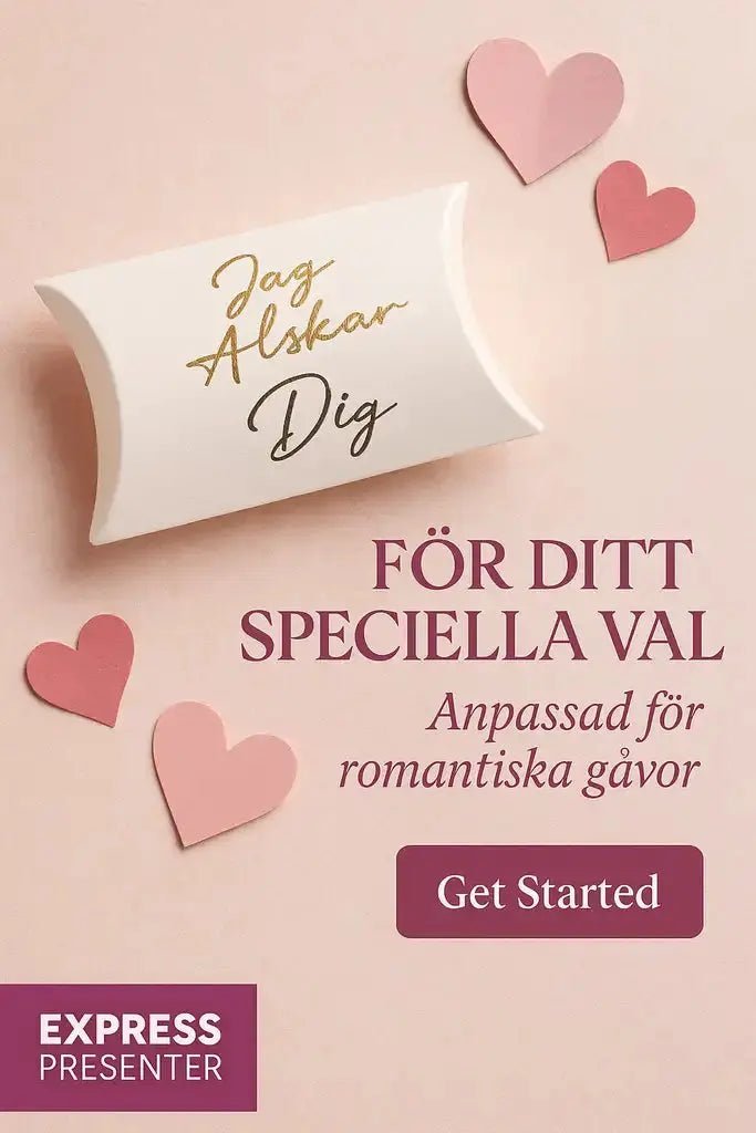 Presentförpackning | Jag älskar dig - ByEngwek