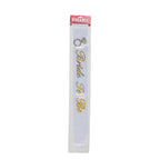 SASH BRIDE TO BE VIT/GULD - Engwek.se