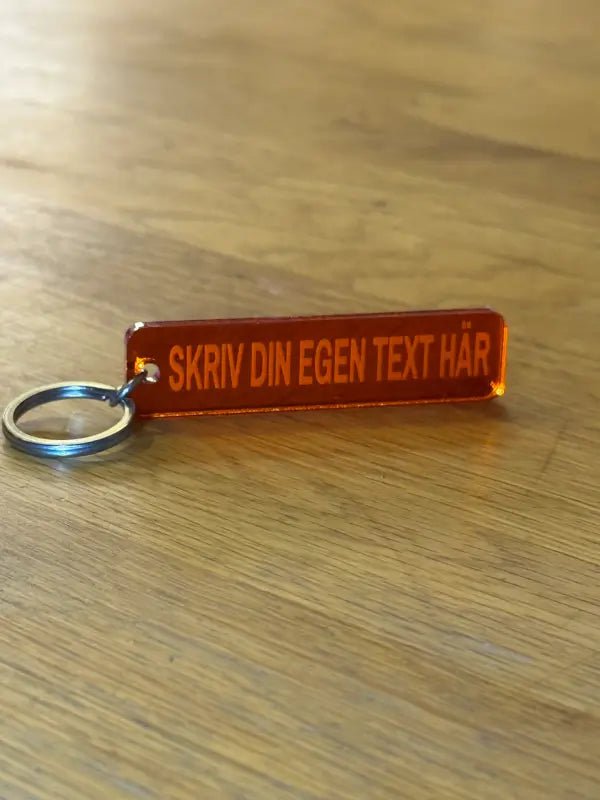 Skapa din egen snygga nyckelring - ByEngwek