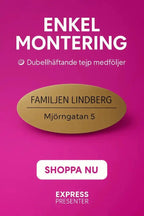 Skapa din namnskylt brevlåda - Express - presenter