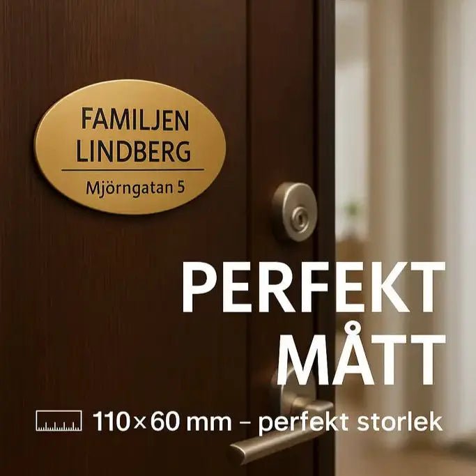 Skapa din namnskylt brevlåda - Express - presenter