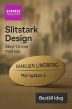 Skapa din namnskylt brevlåda - Express - presenter