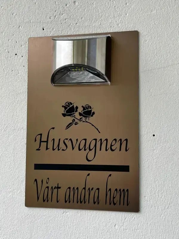 Skylt till husvagnen - Express - presenter