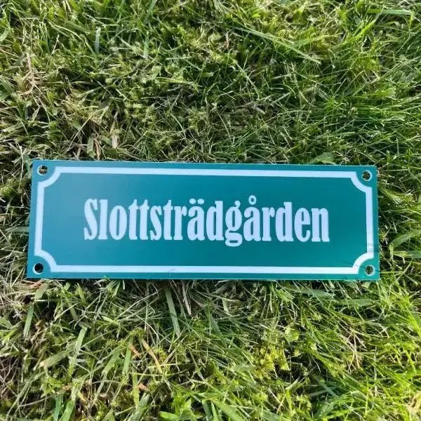 Skylt till postlåda 150×50 mm - Engwek.se
