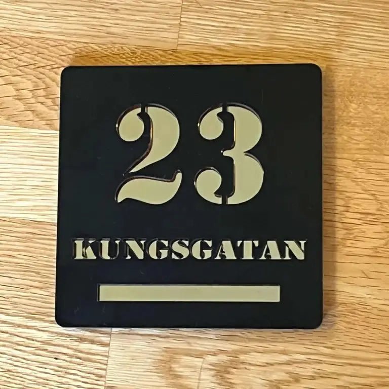 Snygg Fasadskylt - Express - presenter