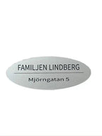 Stilren brevlådeskylt - Engwek.se