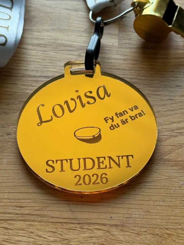 Studentmedalj – Till studentfirande | ByEngwek.se - Engwek.se