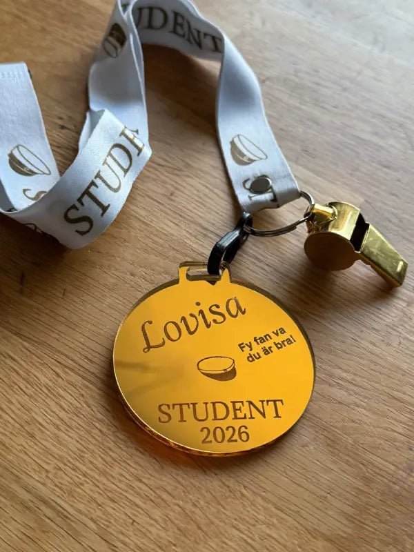 Studentmedalj – Till studentfirande | ByEngwek.se - Engwek.se