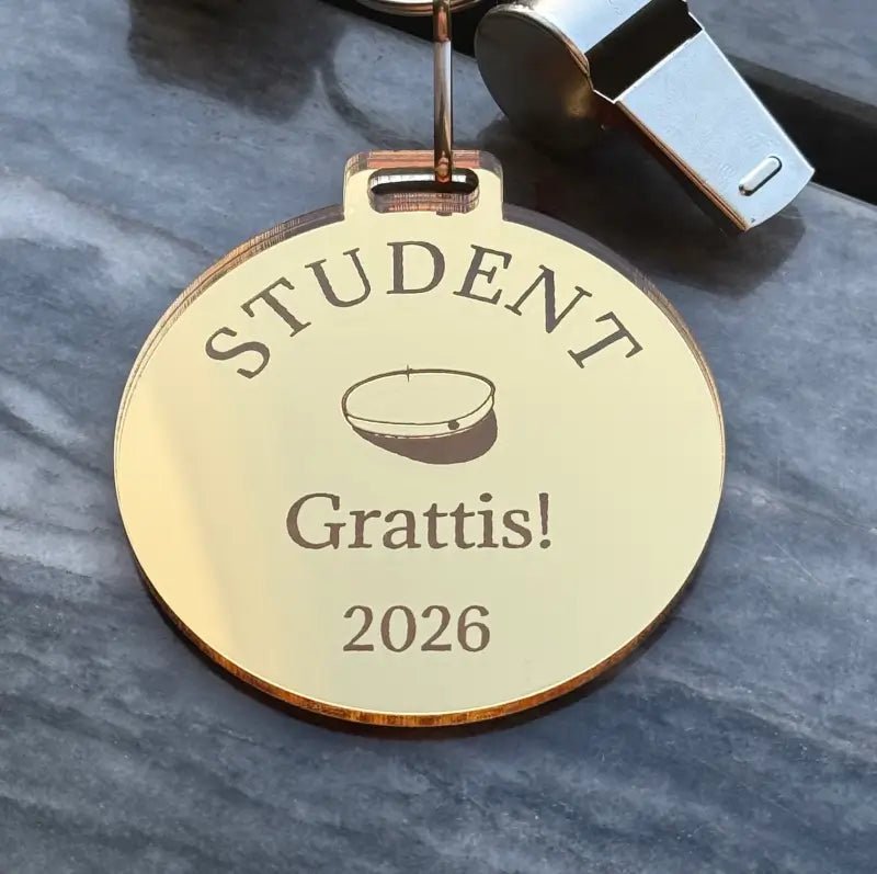 STUDENTPRESENT | Medalj Grattis! - Engwek.se