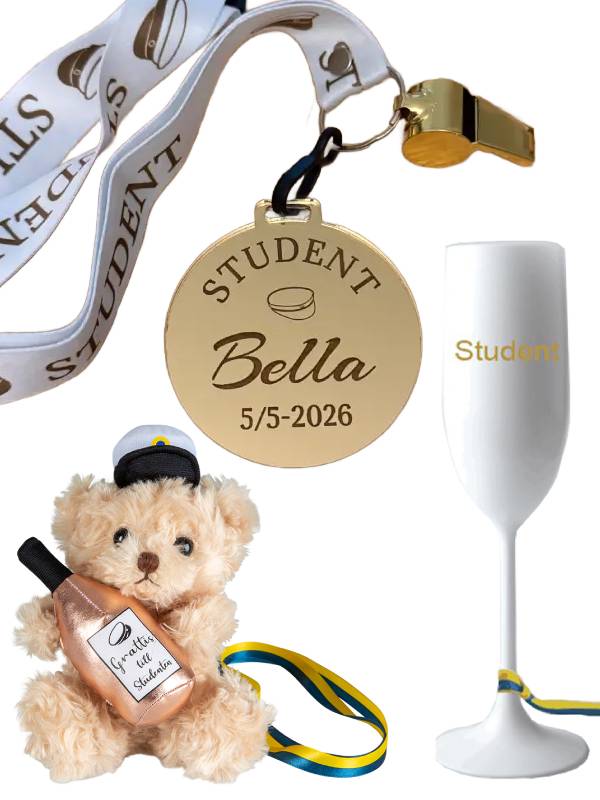 Studentpresent | Paket som har allt till studenten - Engwek.se