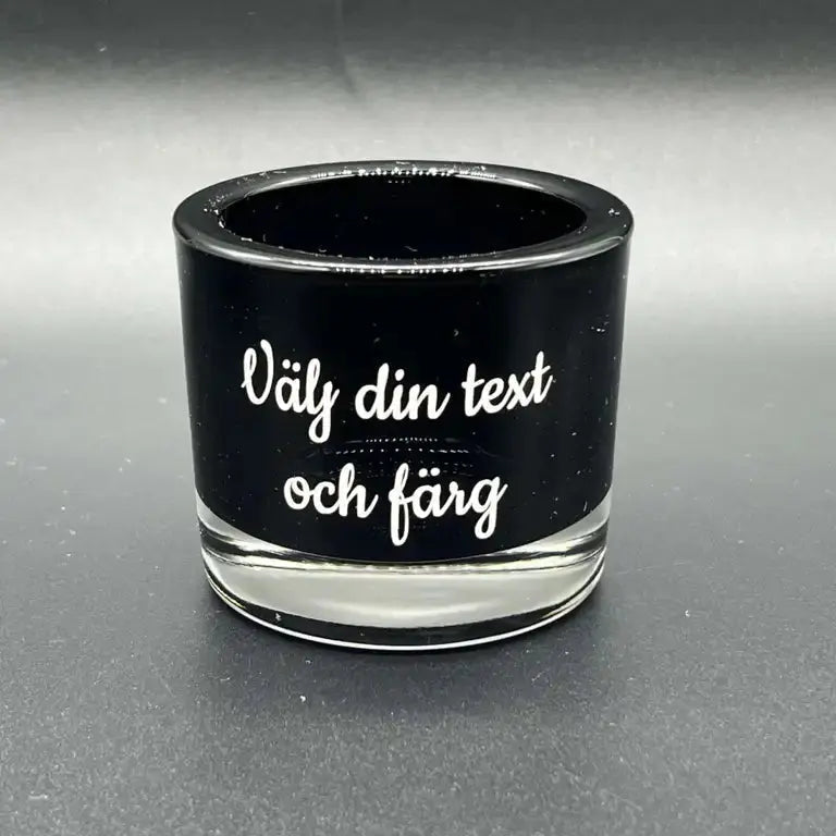 Svart ljuslykta | Din egna design - Express - presenter